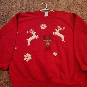 XL truly ugly Christmas sweater